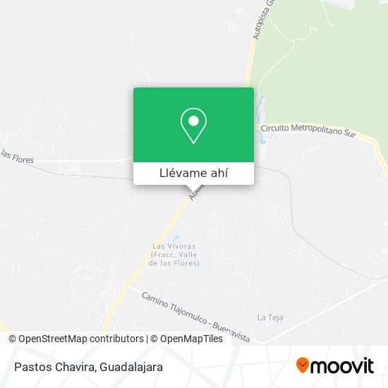 Mapa de Pastos Chavira