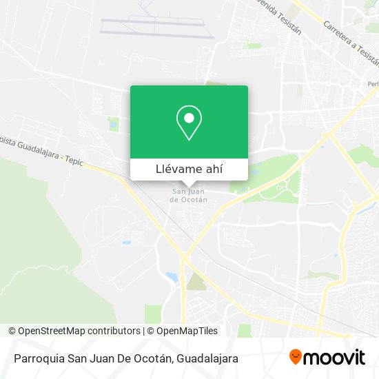 Mapa de Parroquia San Juan De Ocotán