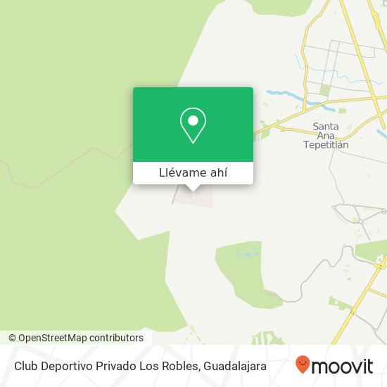 Cómo llegar a Club Deportivo Privado Los Robles en Zapopan en Autobús?