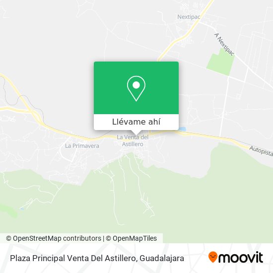 Mapa de Plaza Principal Venta Del Astillero