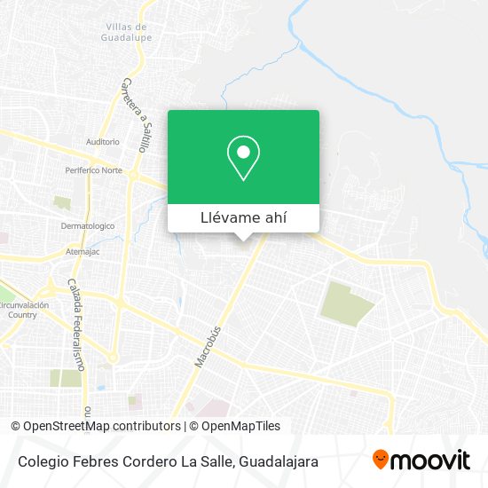 Mapa de Colegio Febres Cordero La Salle