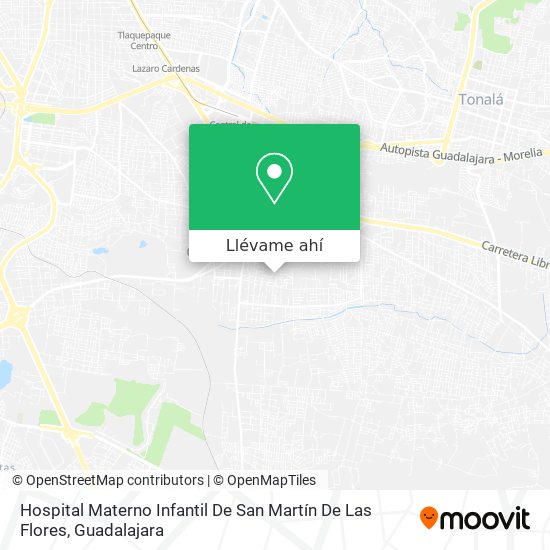 Cómo llegar a Hospital Materno Infantil De San Martín De Las Flores en  Tonalá en Autobús o Tren?