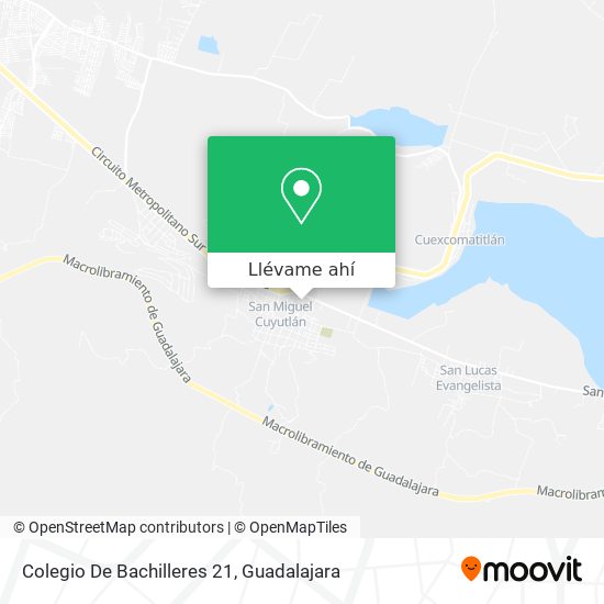 Mapa de Colegio De Bachilleres 21