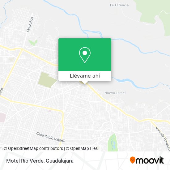 Mapa de Motel Río Verde