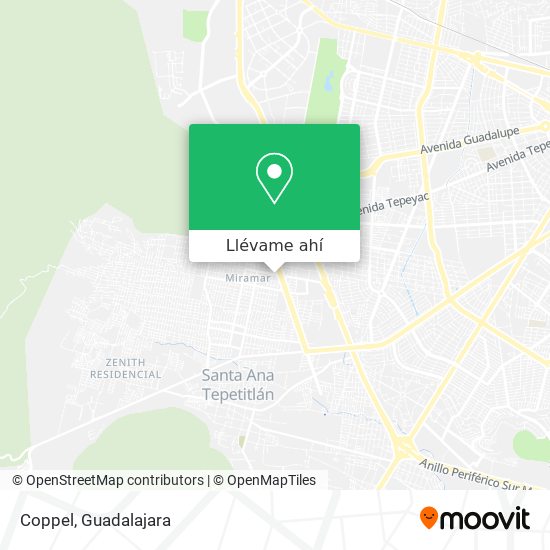 Mapa de Coppel