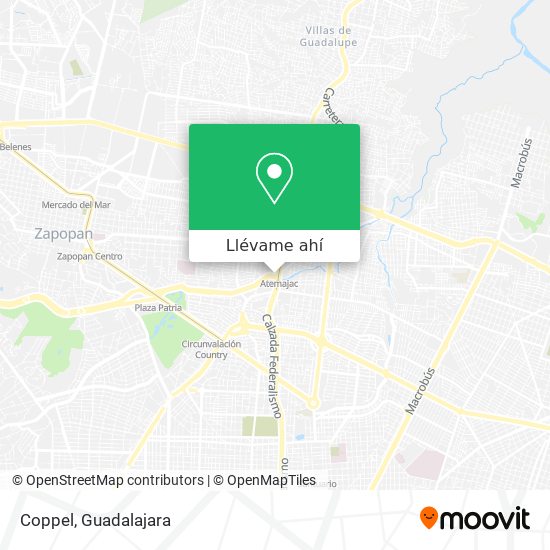 Mapa de Coppel