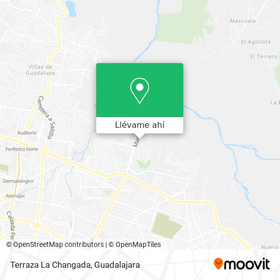 Mapa de Terraza La Changada