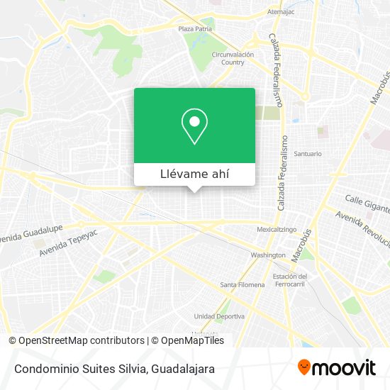 Mapa de Condominio Suites Silvia