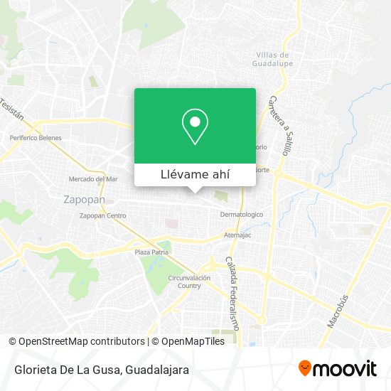 Mapa de Glorieta De La Gusa