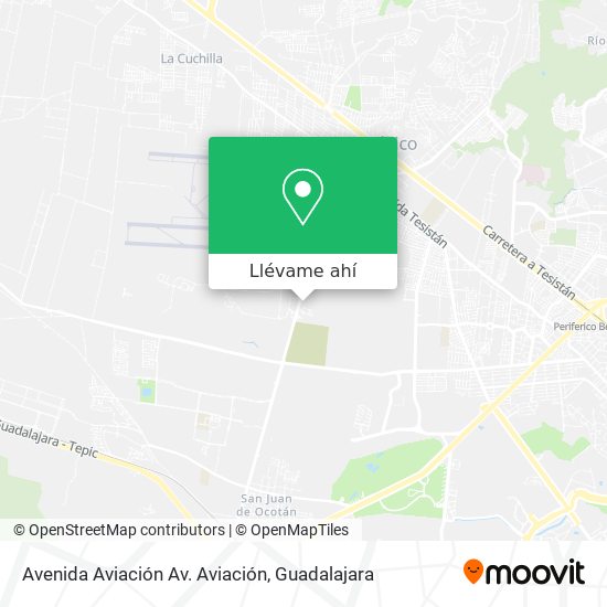 Mapa de Avenida Aviación Av. Aviación