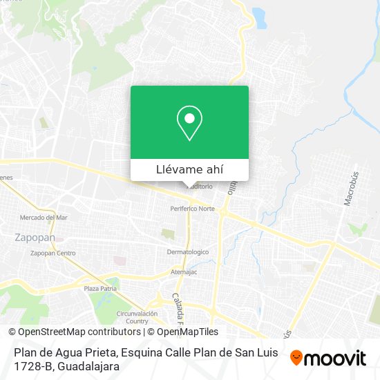 ¿Cómo llegar a Plan de Agua