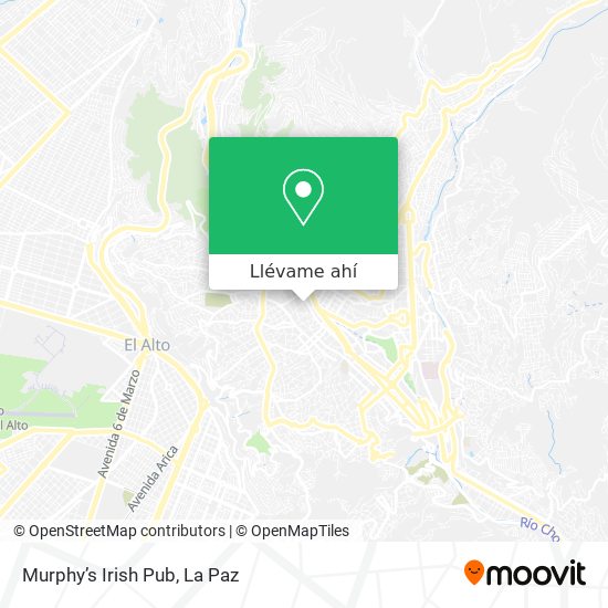 Mapa de Murphy’s Irish Pub