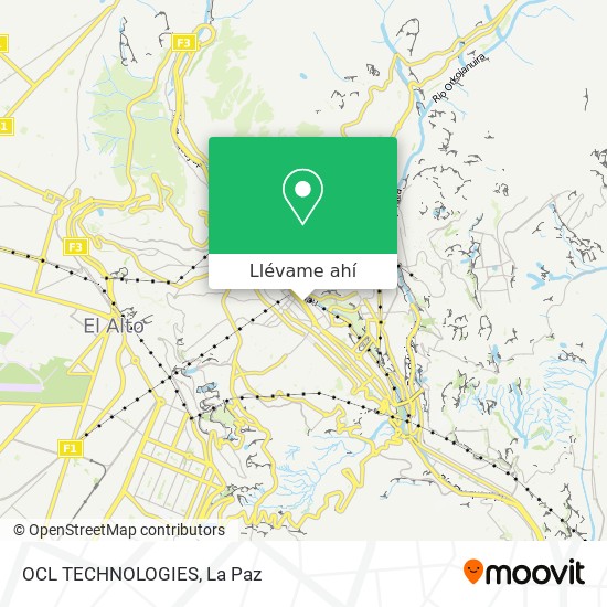 Mapa de OCL TECHNOLOGIES