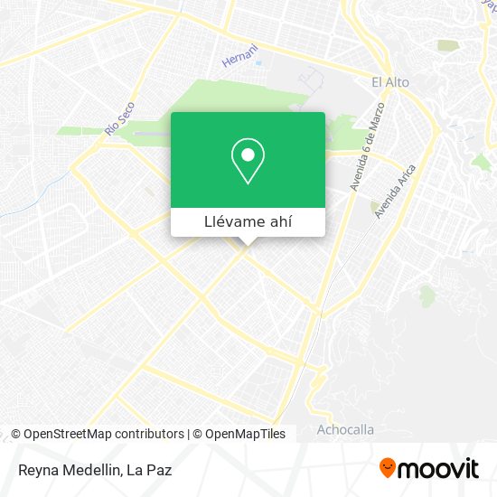 Mapa de Reyna Medellin