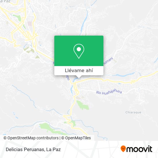 Mapa de Delicias Peruanas