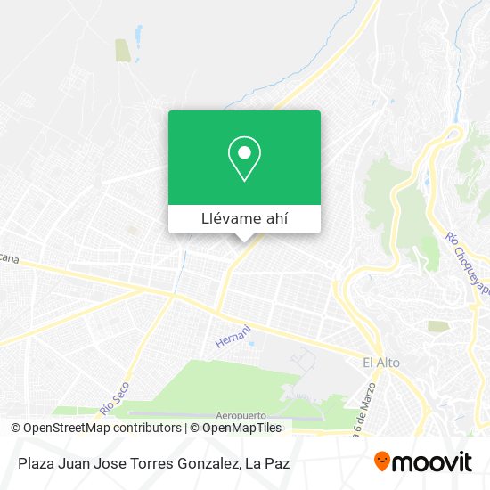 Mapa de Plaza Juan Jose Torres Gonzalez