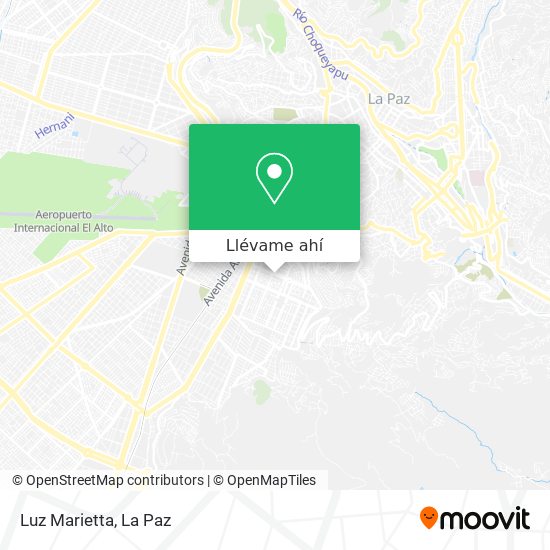 Mapa de Luz Marietta