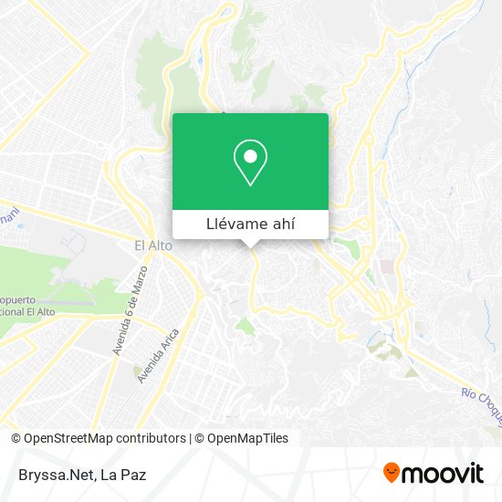 Mapa de Bryssa.Net