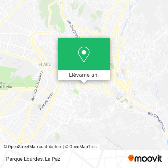Mapa de Parque Lourdes