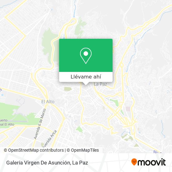 Mapa de Galería Virgen De Asunción