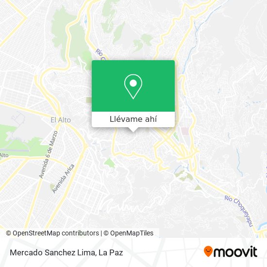 Mapa de Mercado Sanchez Lima