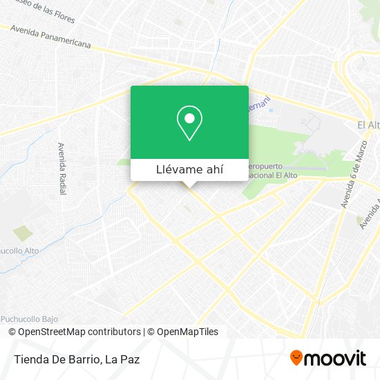 Mapa de Tienda De Barrio