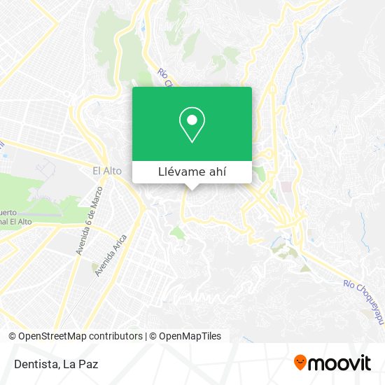 Mapa de Dentista