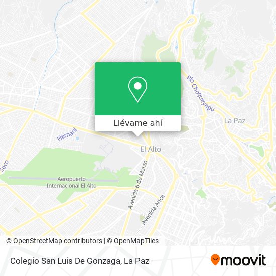 Mapa de Colegio San Luis De Gonzaga
