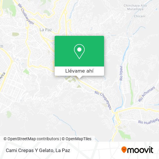 Mapa de Cami Crepas Y Gelato