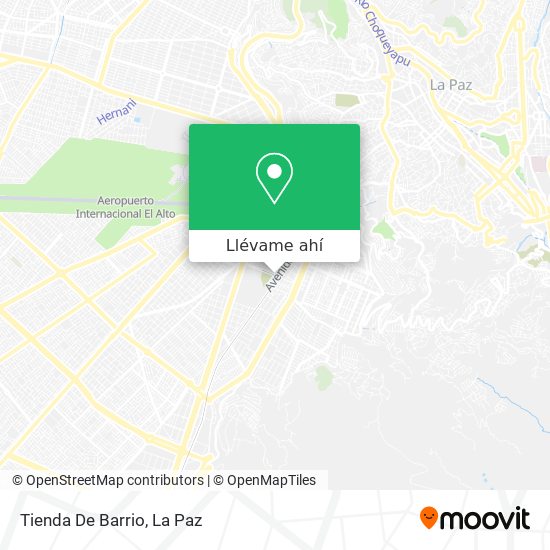 Mapa de Tienda De Barrio