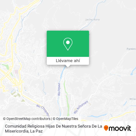 Mapa de Comunidad Religiosa Hijas De Nuestra Señora De La Misericordia