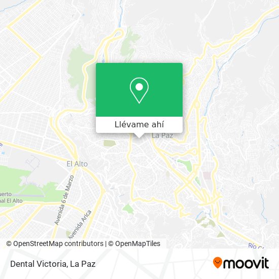 Mapa de Dental Victoria