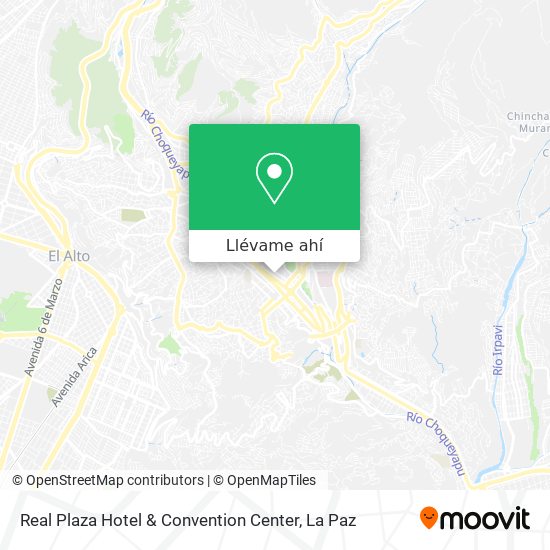 Mapa de Real Plaza Hotel & Convention Center