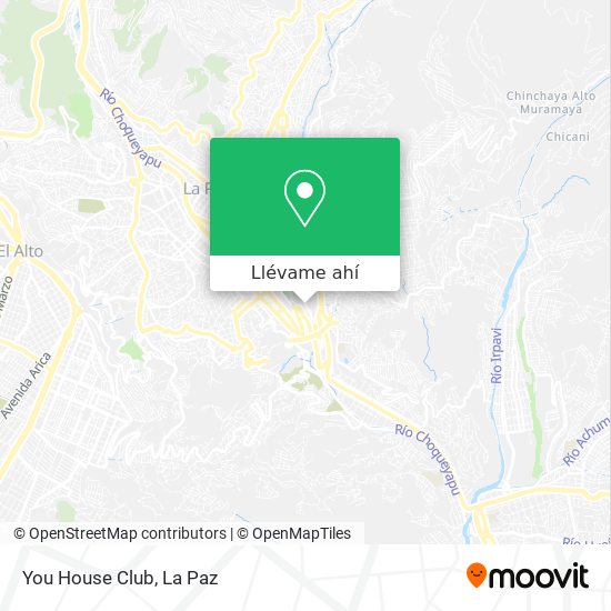 Mapa de You House Club