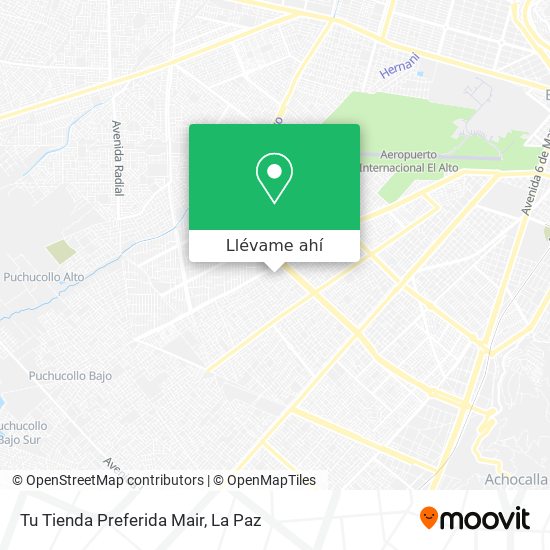 Mapa de Tu Tienda Preferida Mair