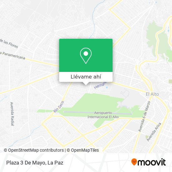 Mapa de Plaza 3 De Mayo