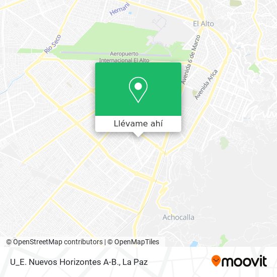 Mapa de U_E. Nuevos Horizontes A-B.