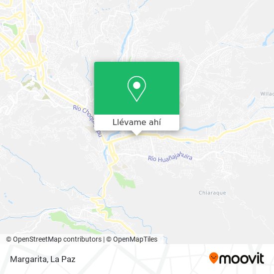 Mapa de Margarita