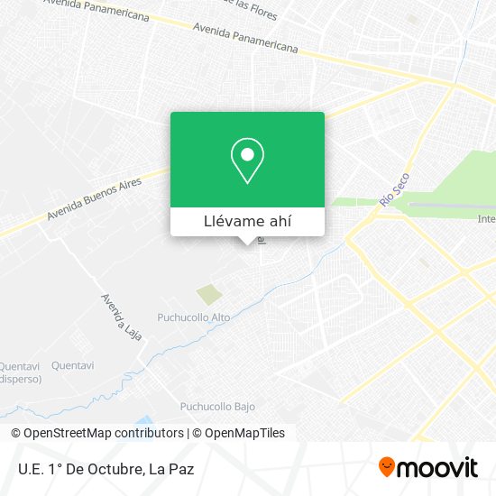 Mapa de U.E. 1° De Octubre