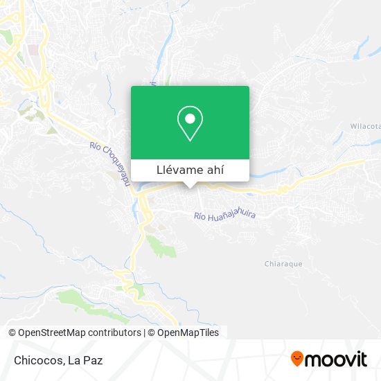 Mapa de Chicocos