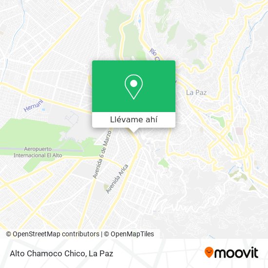 Mapa de Alto Chamoco Chico