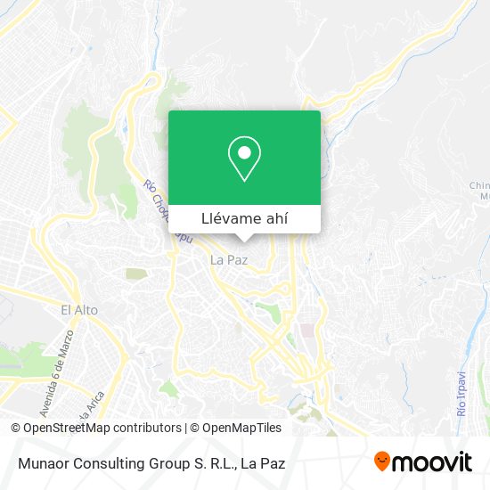 Mapa de Munaor Consulting Group S. R.L.