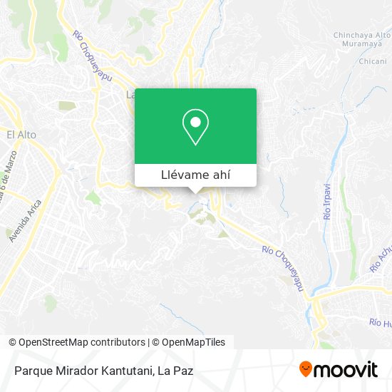 Mapa de Parque Mirador Kantutani