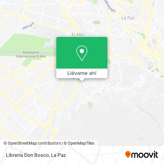 Mapa de Librería Don Bosco