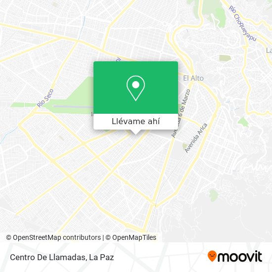 Mapa de Centro De Llamadas