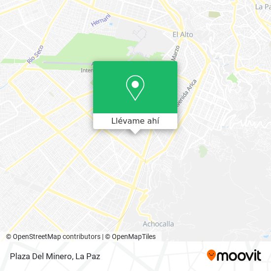 Mapa de Plaza Del Minero
