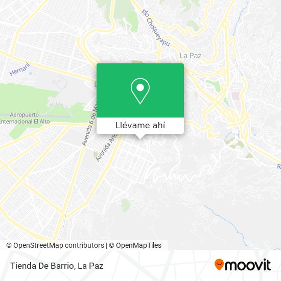 Mapa de Tienda De Barrio