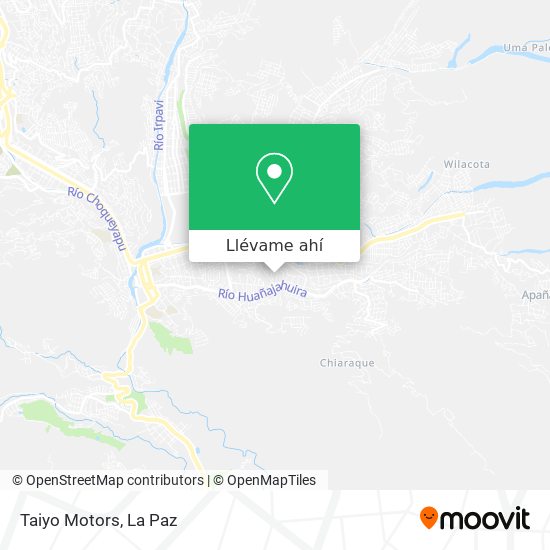 Mapa de Taiyo Motors