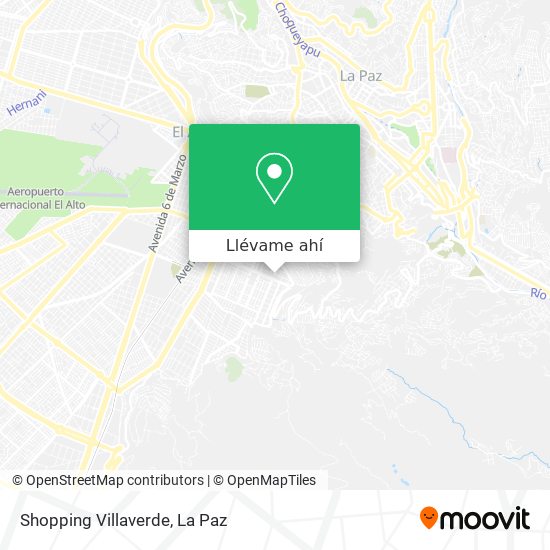 Mapa de Shopping Villaverde