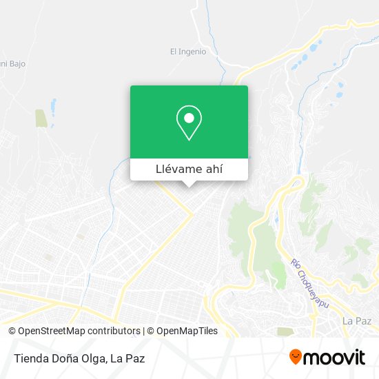Mapa de Tienda Doña Olga